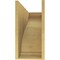 Ekena Millwork 10"W x 30"D x 20"H Classic Helena Rough Cedar Woodgrain TimberThane Corbel, Primed Tan CORUR10X30X20HELRCPR - alternate 2